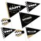 Big Dot of Happiness Happy Retirement - Triangle Retirement Party Photo Props - Pennant Flag Centerpieces - Set of 20